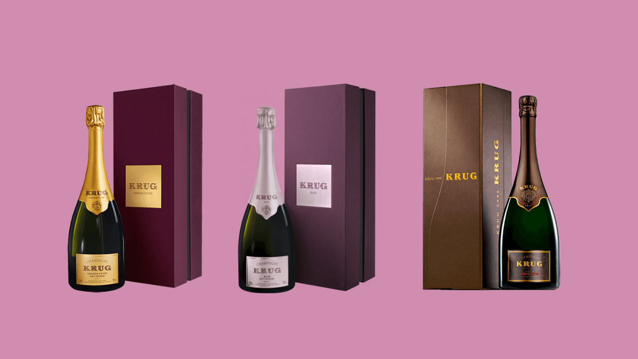 Portefeuille Krug, Rosé et Champagne