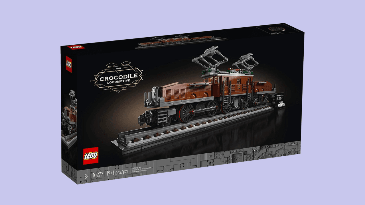 Lego crocodile train clearance