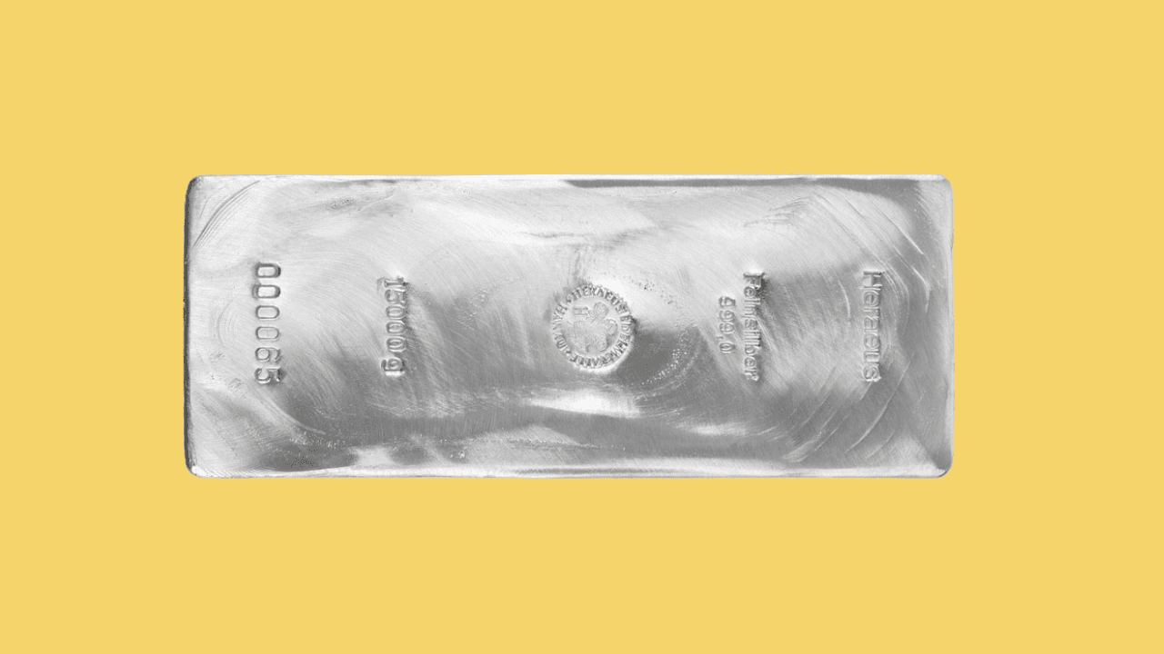 Silver bars, 3x 15 kg, 999.0