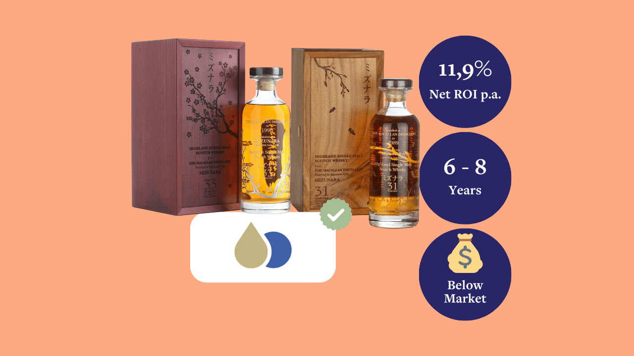 Macallan Mizunara 33 YO 1990 & 31 YO 1989 East Asia Whisky Company