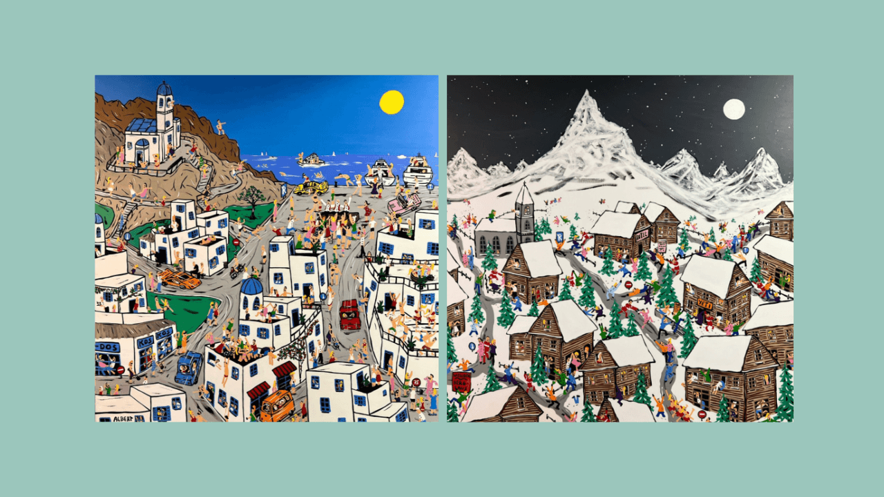 Albert Willem, The Gods of Mykonos & Nights in White Powder, 2023