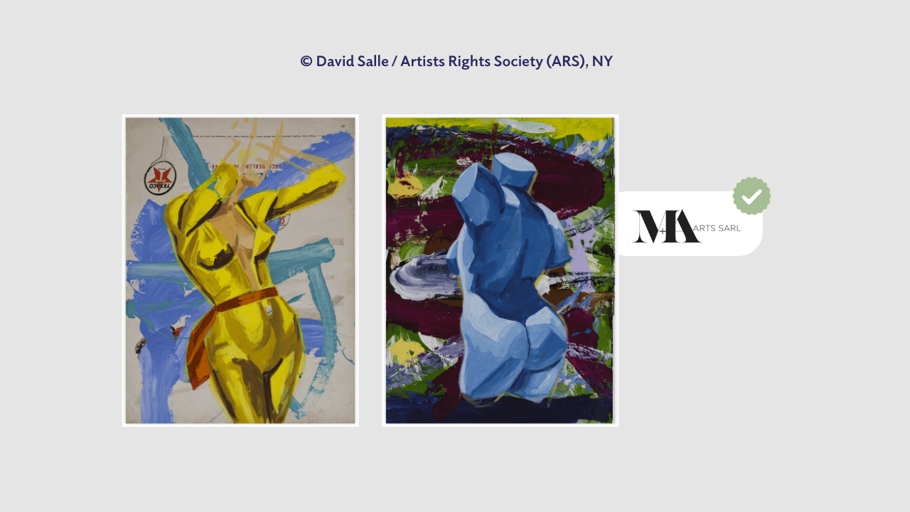 David Salle, Untitled #2, #6