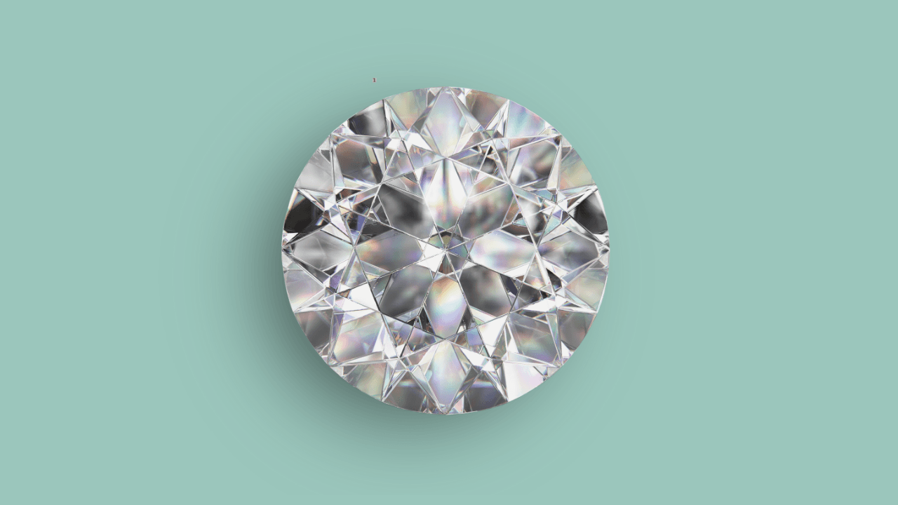Diamond, Brillant, 1,51 Karat, D-FL