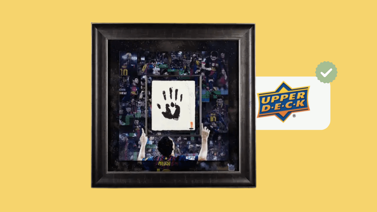 "Barcelona, Tegata"  Autographed by Lionel Messi