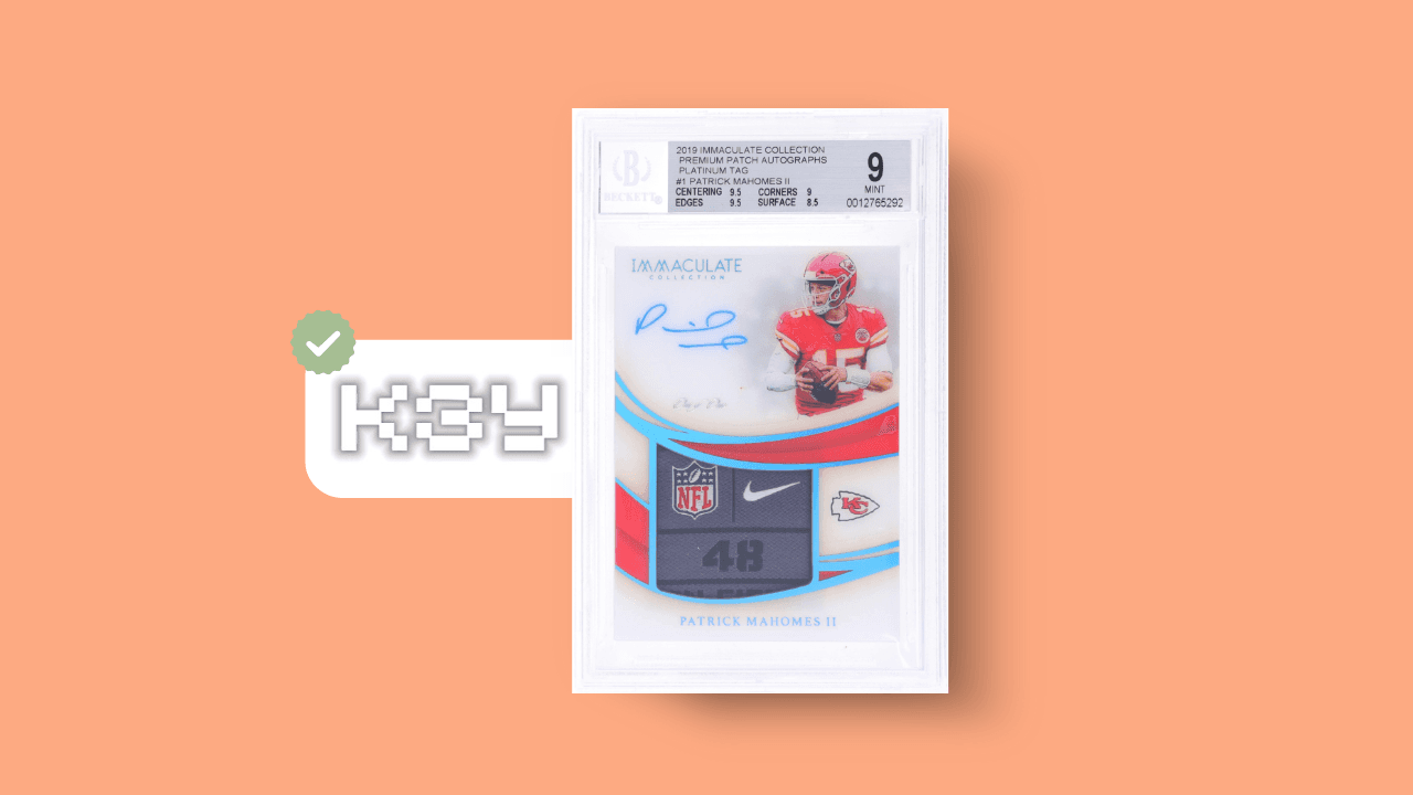 Patrick Mahomes, 2019 Immaculate Collection