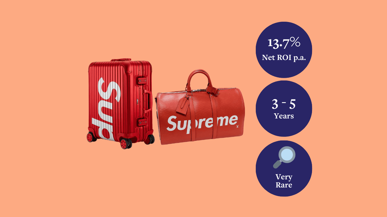 Ensemble Supreme x Louis Vuitton x Rimowa