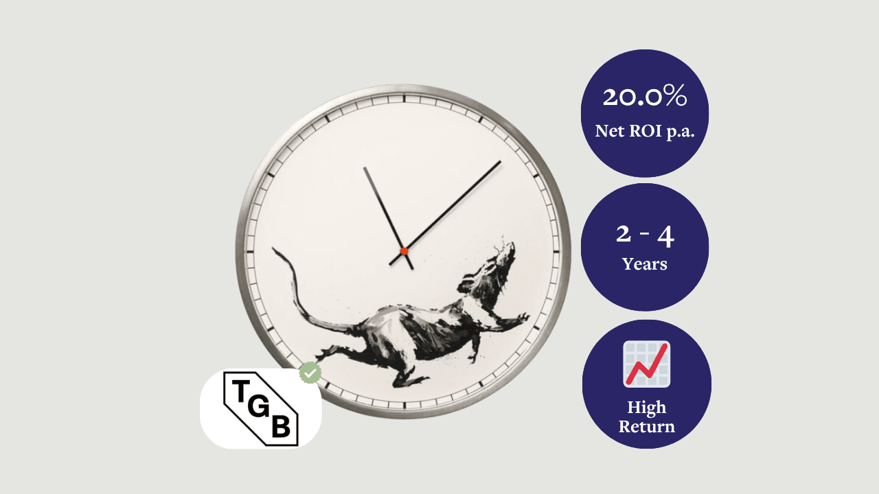 Banksy, Rat Clock, 2019