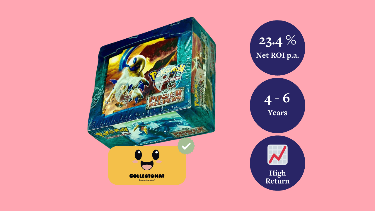 Sealed Pokémon EX Power Keepers Booster Display