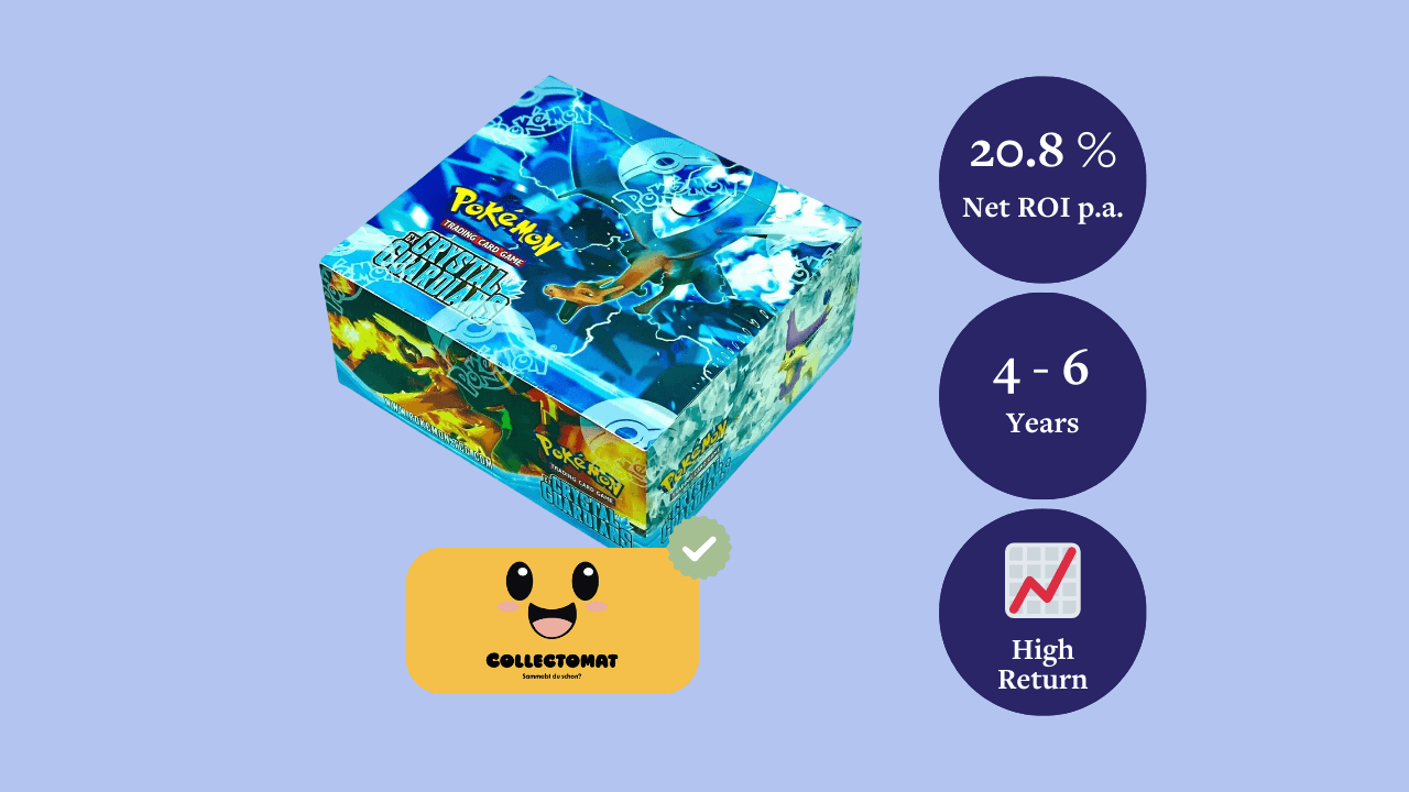 Sealed Pokémon EX Crystal Guardians Booster Box