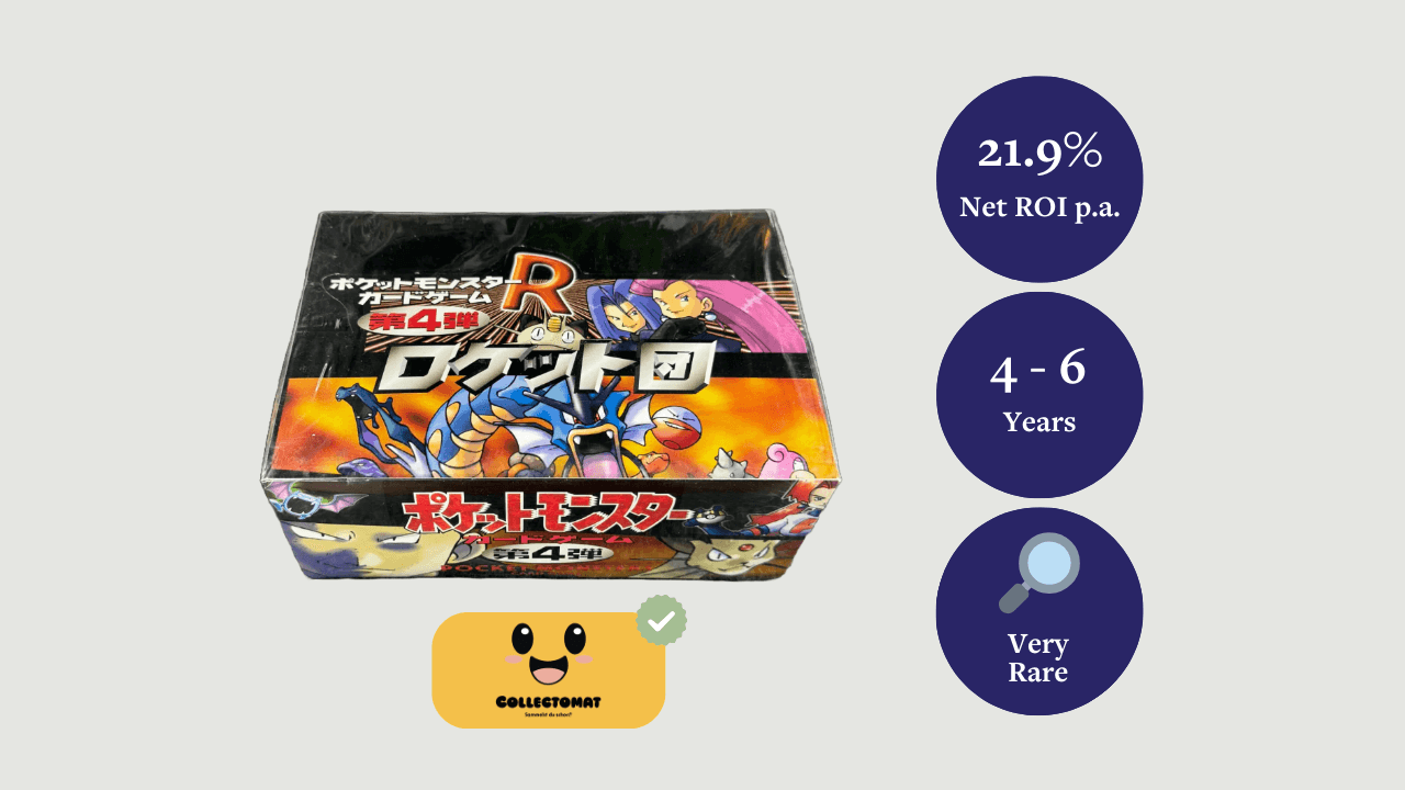 Boîte Booster japonaise scellée Pokémon de Rocket Gang