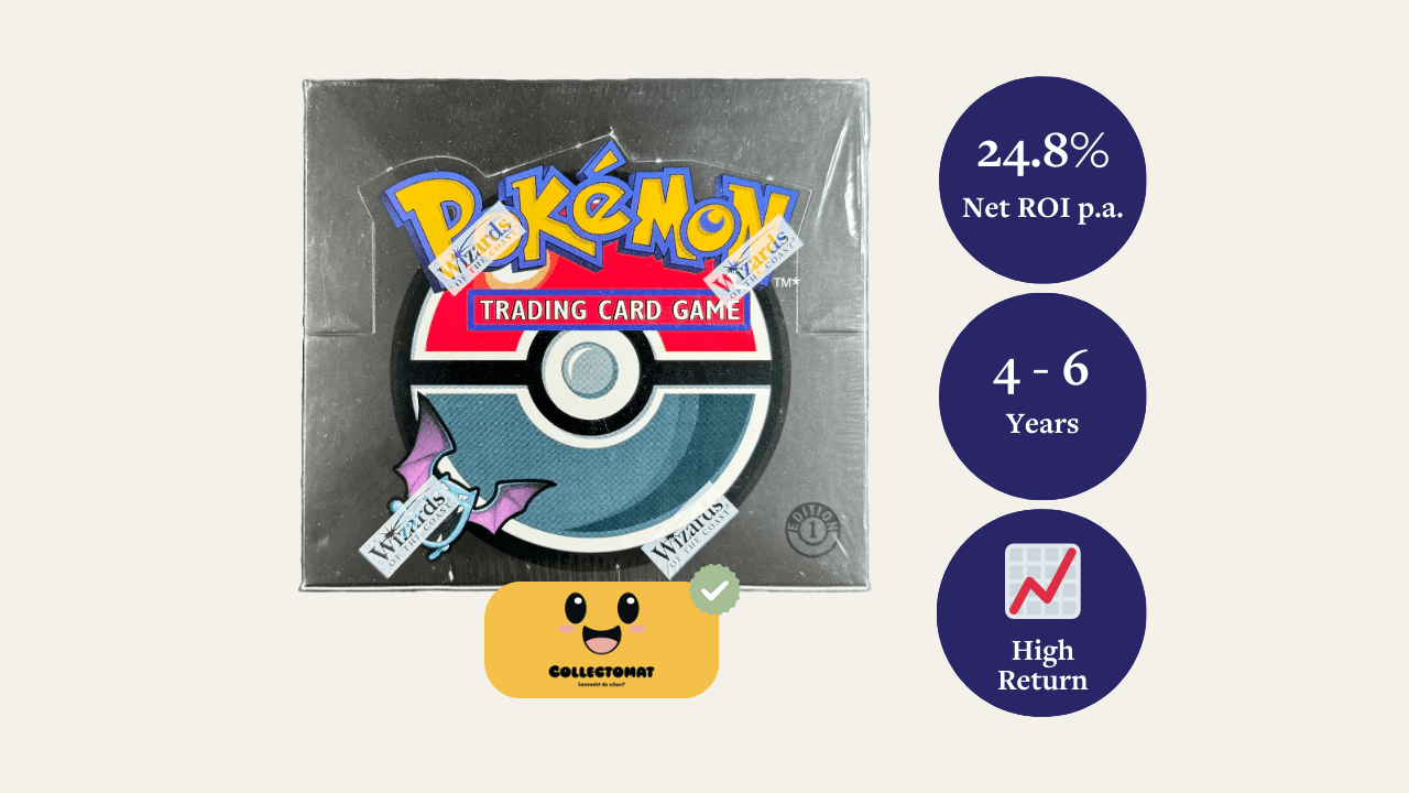 Versiegeltes Pokémon Team Rocket 1. Edition Display