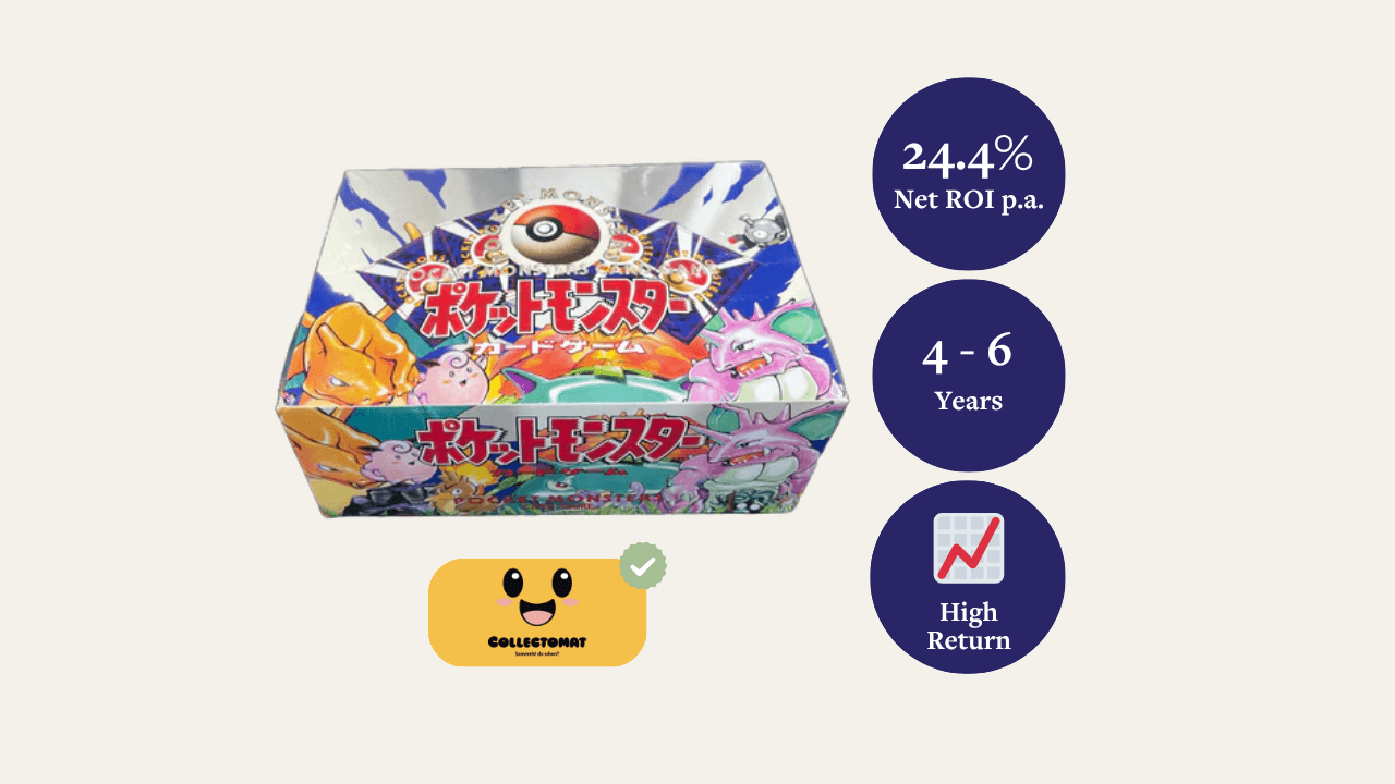 Sealed Pokémon Japanese Base Set Booster Box