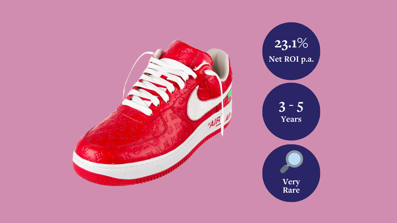Nike x Louis Vuitton Air Force 1 „Red" Friends & Family (1-of-20)