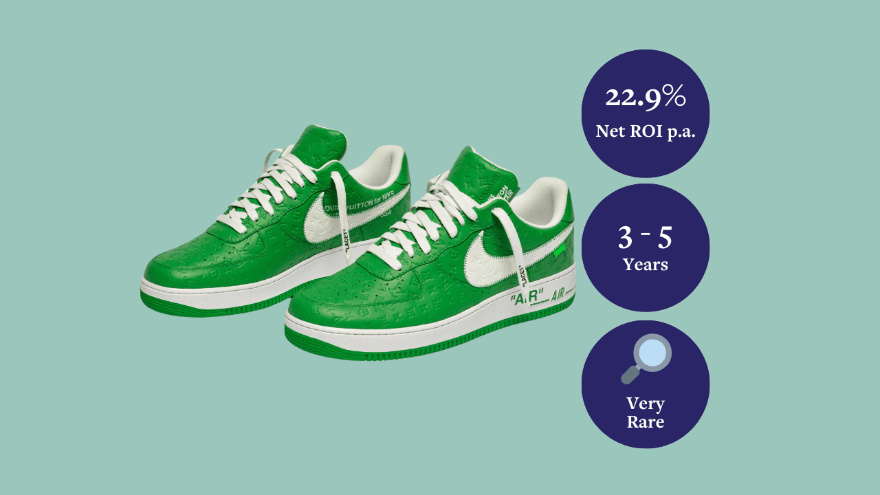 Nike x Louis Vuitton Air Force 1 „Green" Friends & Family (1-of-30)