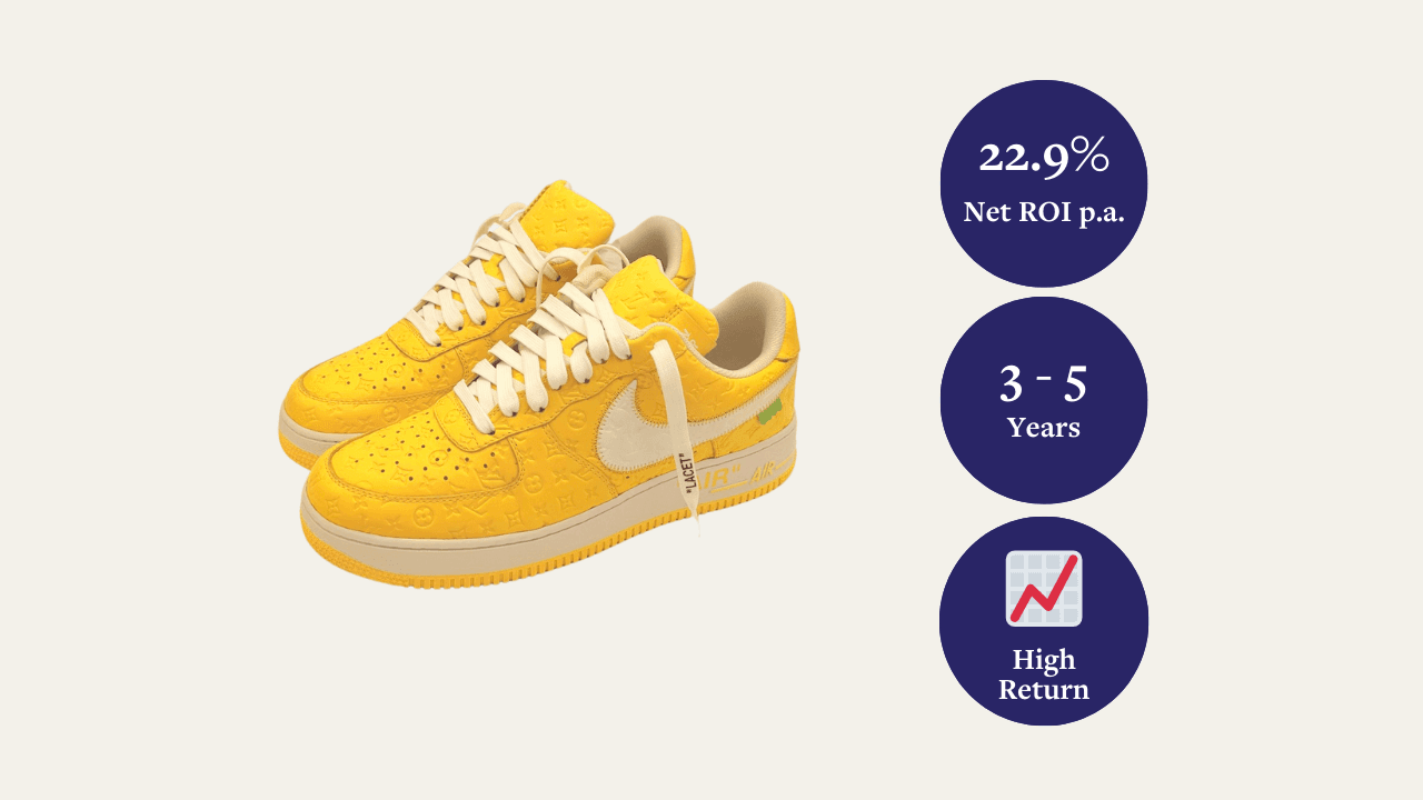 Nike x Louis Vuitton Air Force 1 "Yellow" Friends & Family (1-of-30)