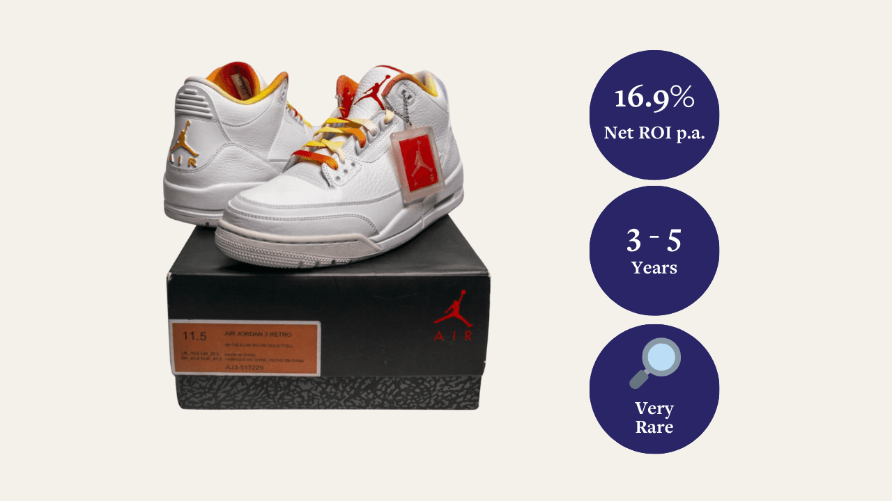 Nike Air Jordan 3 Drake vs Wayne White