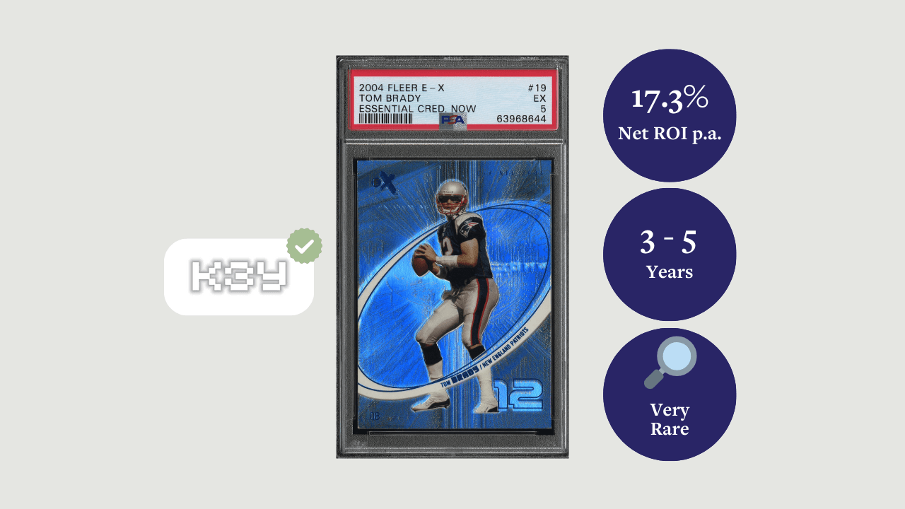 Tom Brady 2004 Fleer E-X Essential Credentials Maintenant 19de19 (Très Dernière EC Brady)