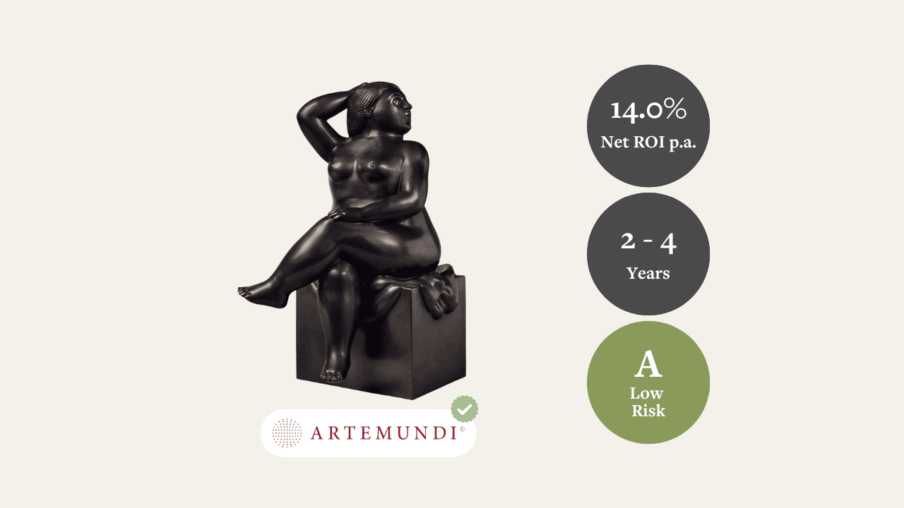 Fernando Botero, Seated woman, 2003