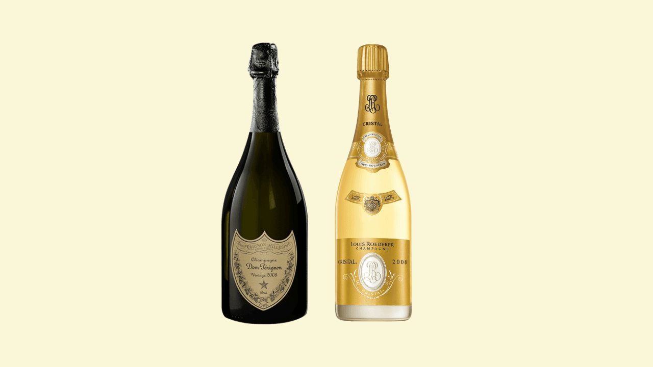 Louis Roederer et Dom Pérignon, Magnum Portfolio, 2008