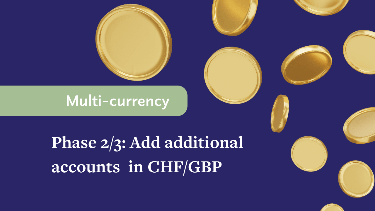 Verschiedene Währungen Phase 2/3: Jetzt ganz einfach in CHF und GBP investieren