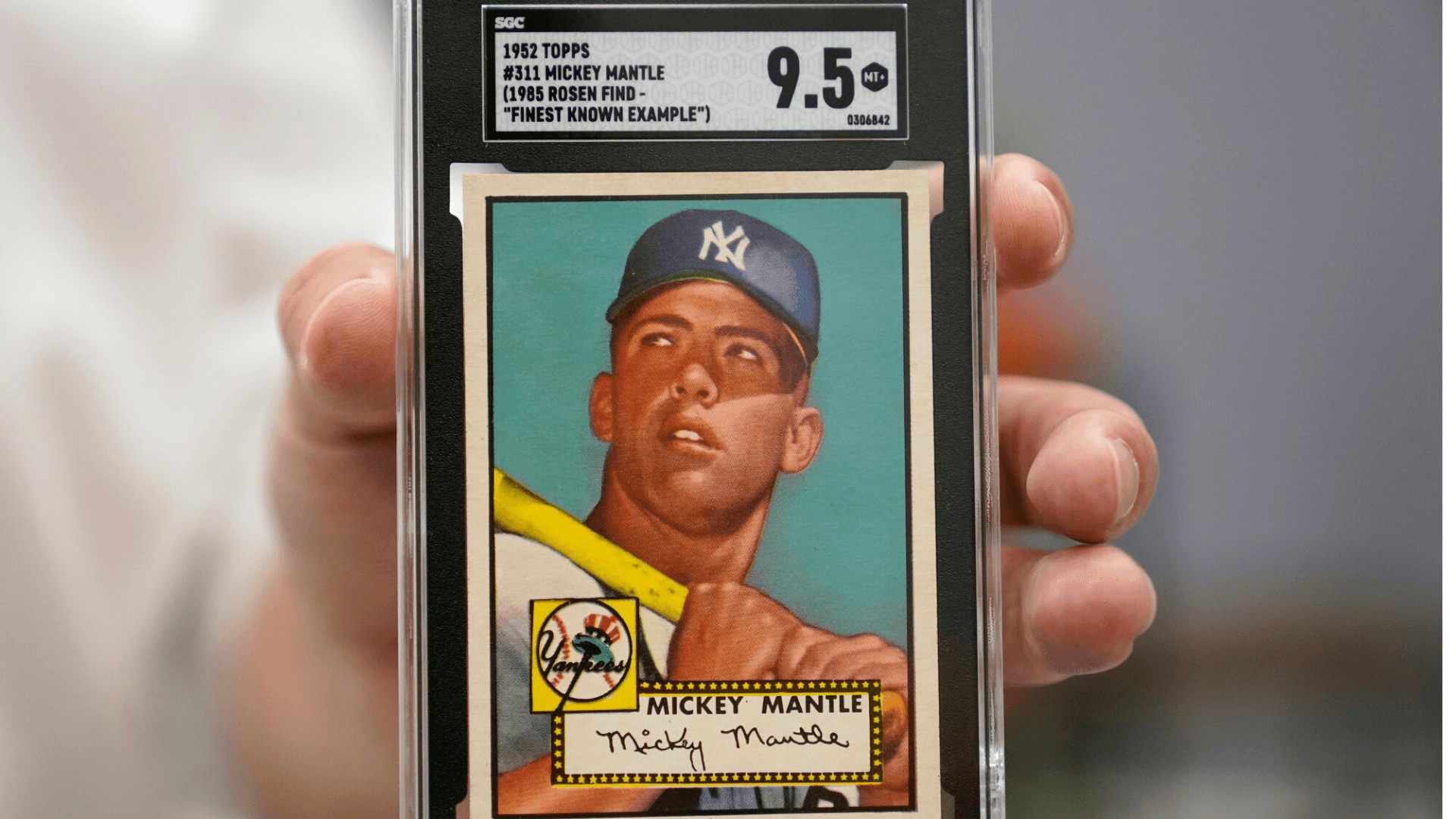 Warum sind Mickey Mantle-Sammelkarten so wertvoll?