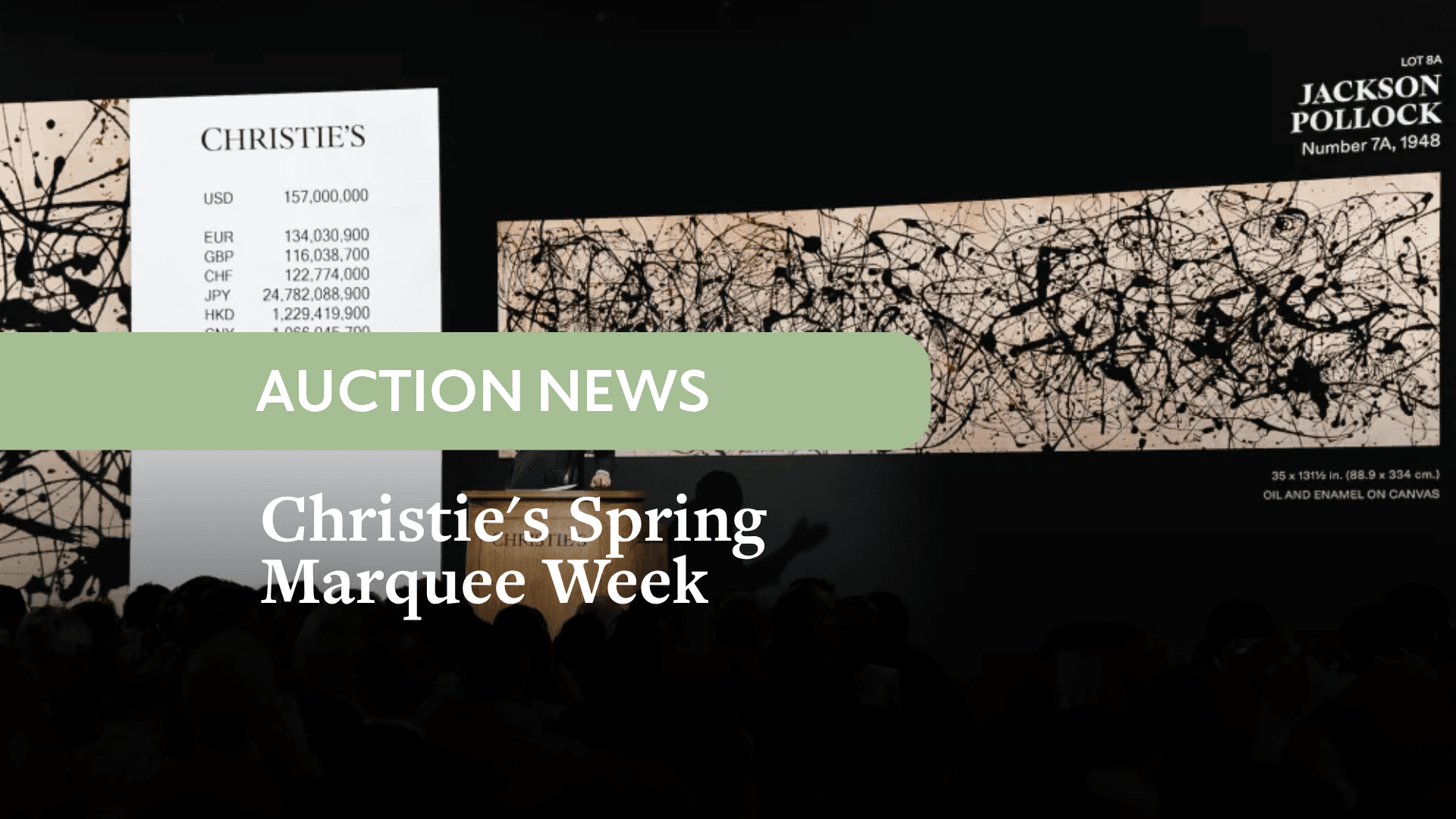 Christie’s Spring Marquee Week: Alle bisherigen Ergebnisse im Überblick
