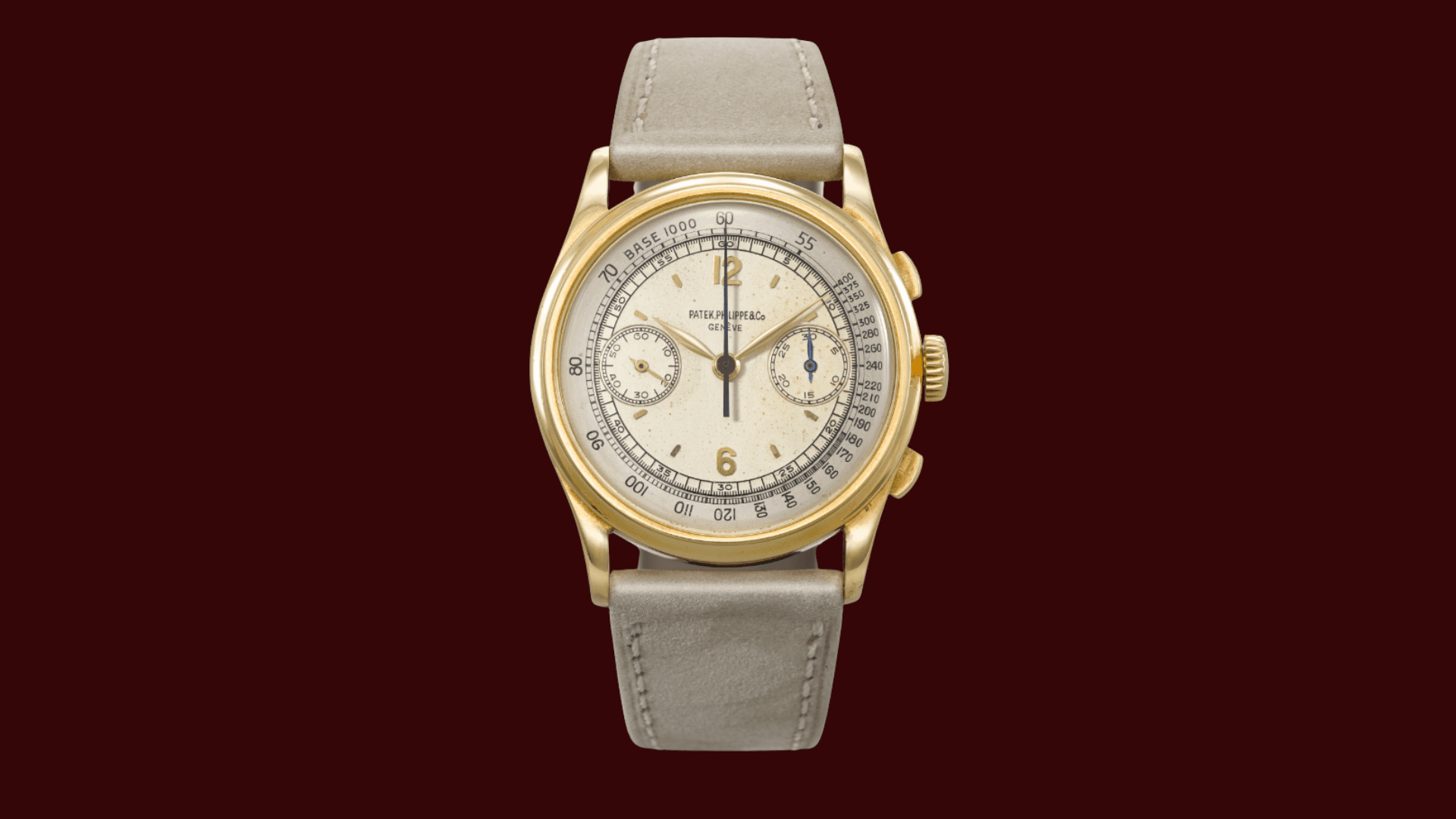 Patek Philippe Réf. 530 vendue aujourd'hui chez Christie's à Genève