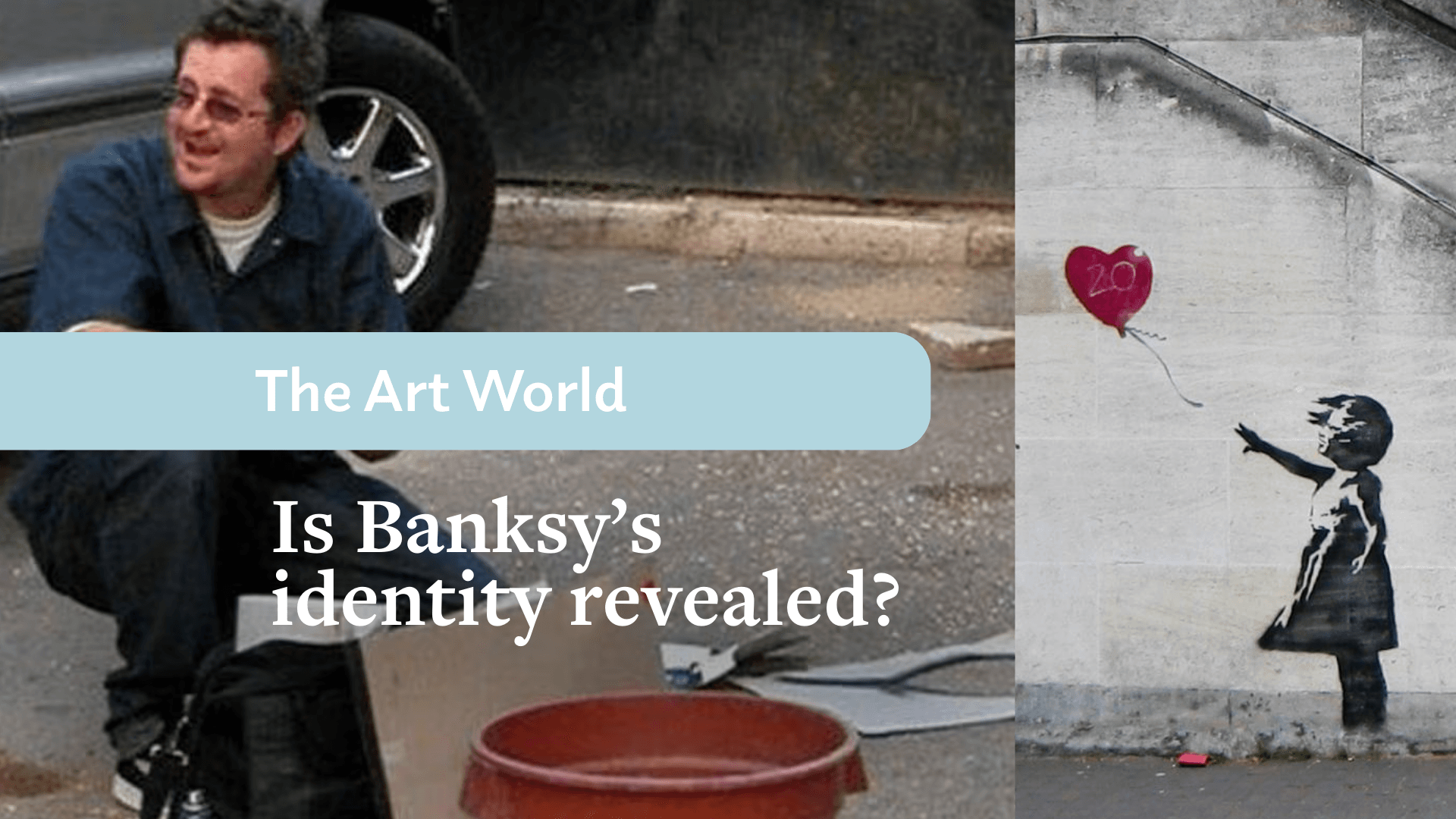 Banksys Identität „enthüllt“? Was das für den Wert seiner Kunst bedeuten könnte