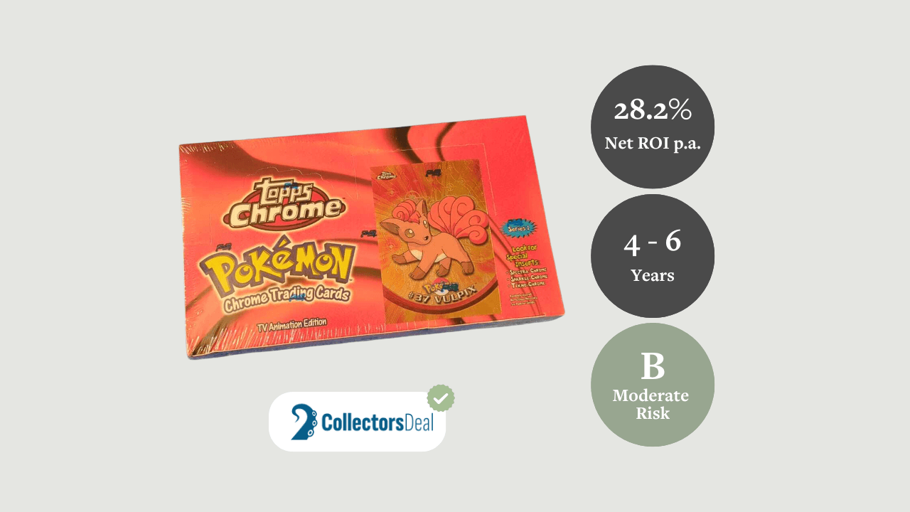 Pokémon 2000 Topps Chrome Series 1 TV Animation Edition