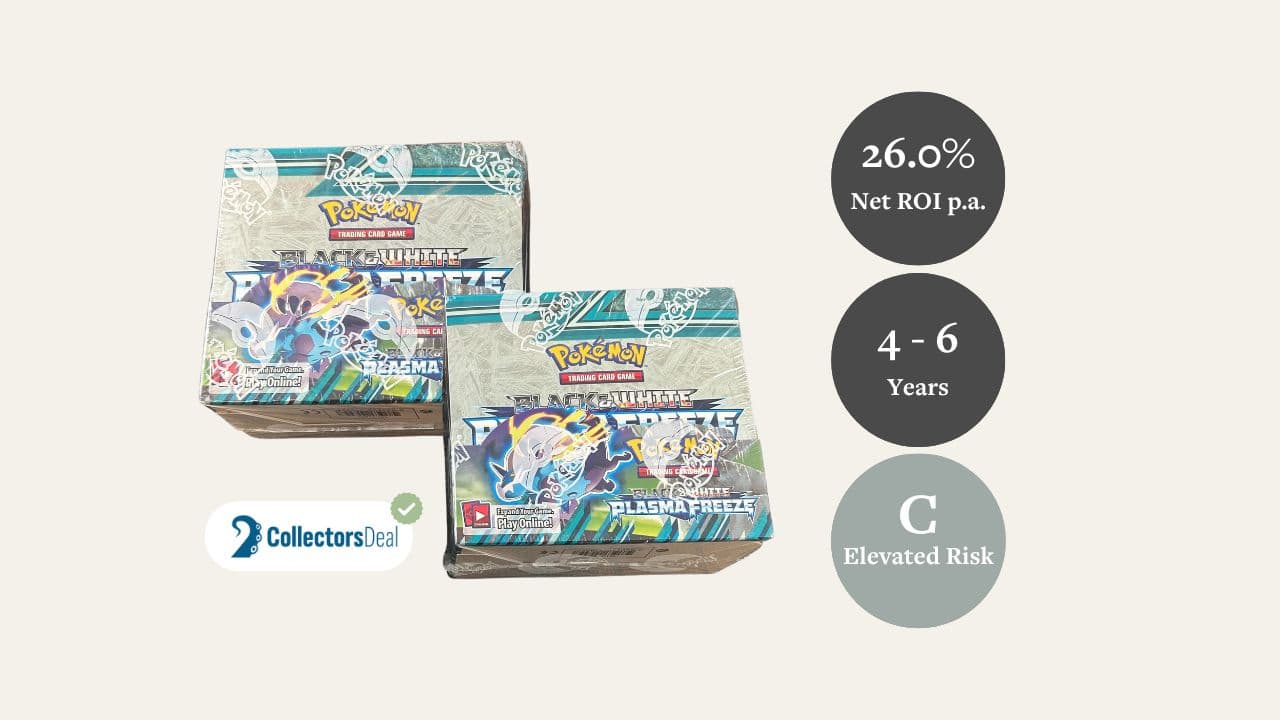 Pokémon, Black & White – Plasma Freeze, 2013 (two sealed booster boxes)